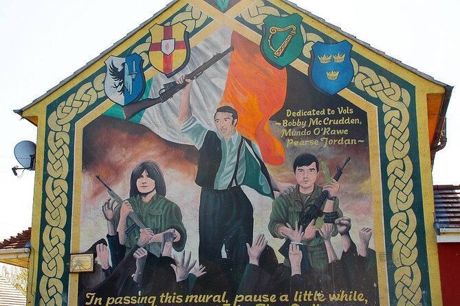2 Hour Private Belfast Taxi Cab Tour of Troubles & Peace walls - Falls Road Library and Bobby Sands