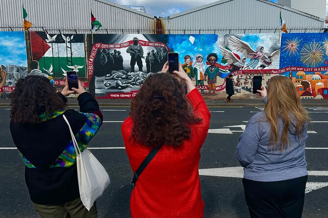 2 Hour Private Belfast Taxi Cab Tour of Troubles & Peace walls - The International Mural Wall on Divis Street