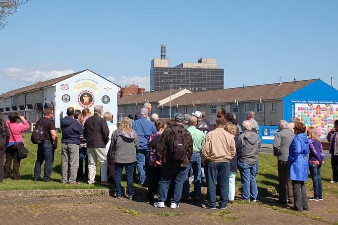 2 Hours Republican & Loyalist Mural Black Taxi Tour from Belfast - Clonard Monastery and secret peace talks