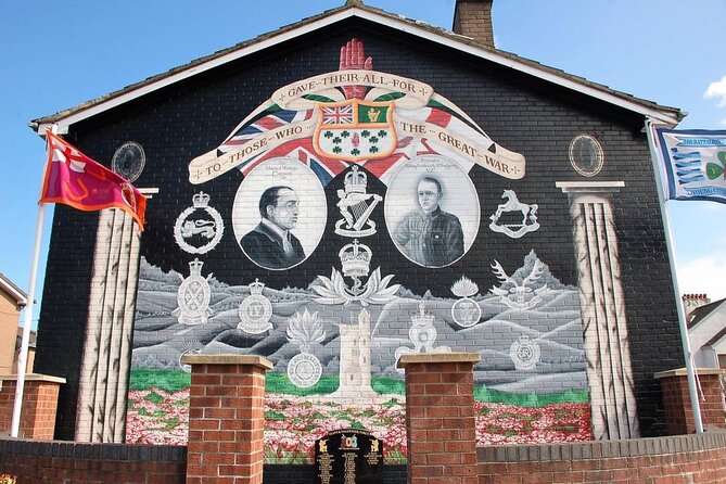 2 Hours Republican & Loyalist Mural Black Taxi Tour from Belfast - The Peace Wall and Belfast’s unfinished peace