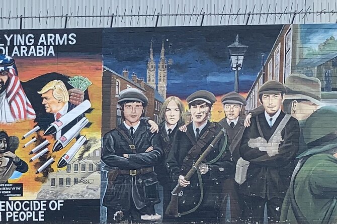 Award Winning Express 2 Hours Belfast Black Taxi/Cab tours - Clonard Monastery and the first steps toward peace