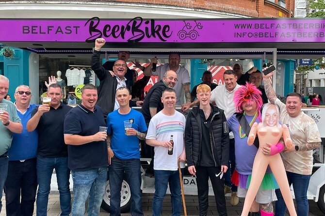 Belfast Beer Bike tours - Rosemary Street is an easy central starting point