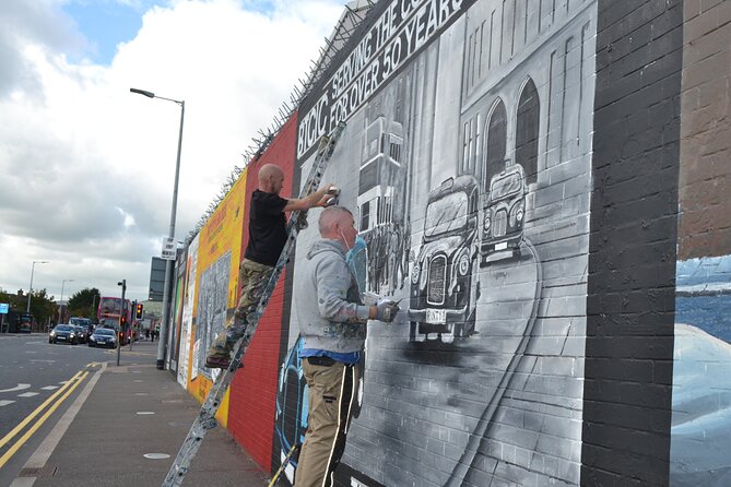 Belfast Black Cab Taxi Private Tour 2hr with Original Guides - Clonard Martyrs Memorial Garden