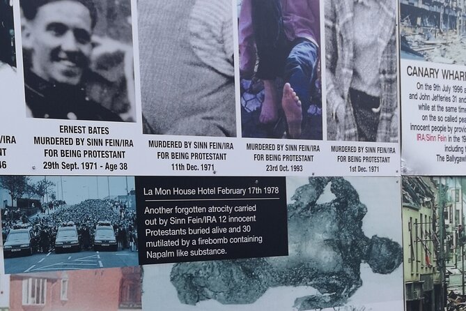Belfast black taxi tours - Shankill Road and loyalist murals