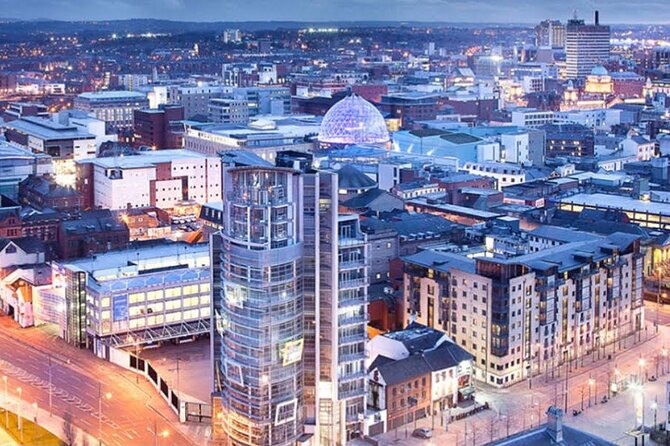 Belfast Political/history/troubles private taxi/cab tour - From Great Victoria Street to the Falls Road