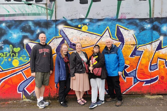 Belfast's Political Mural Taxi Tour - Entering Shankill Road and the Loyalist story