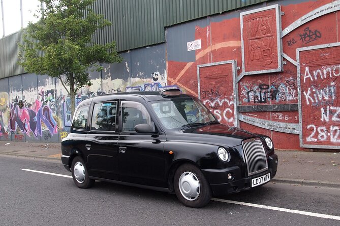 Black Taxi Mural "Tour Like A Local" - Shankill Road and Loyalist murals, about 40 minutes