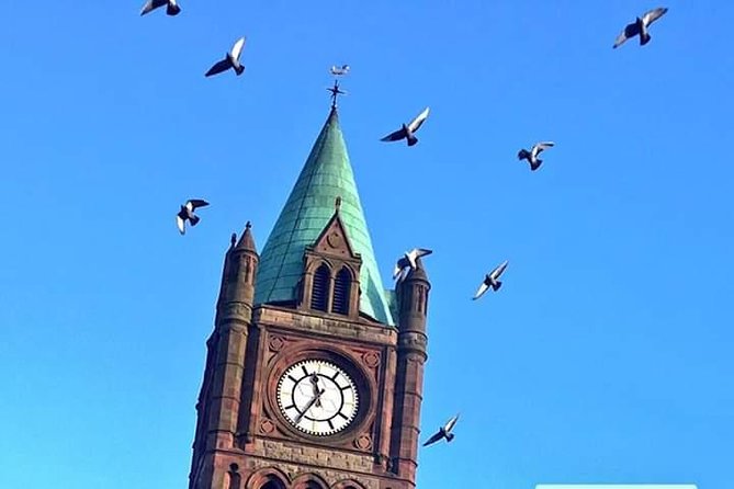 Derry Londonderry Private Full Day Tour From Belfast - Guildhall, Peace Bridge, and the Peace Flame