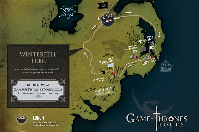 From Belfast: Game of Thrones Winterfell Locations Trek - Inch Abbey and the making of a king