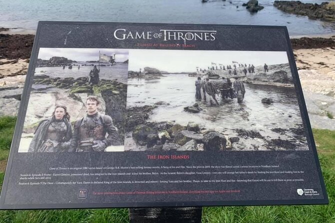 Game Of Thrones Locations & Giants Causeway North Antrim Coast Tour - Carnlough Harbour and Cushendun Caves
