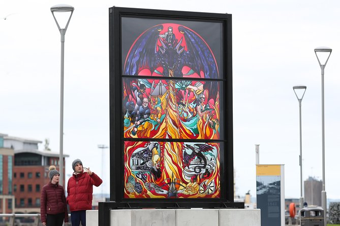 Glass of Thrones Walking Trail - Six windows turn Belfast’s waterfront into Westeros