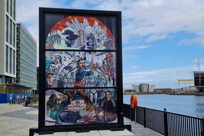 Glass of Thrones Walking Trail - Following the Maritime Mile from panel to panel