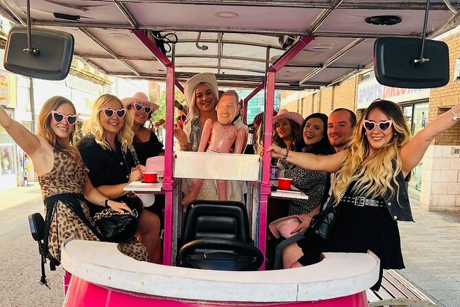 Hen Party Bike Tour - A pink bike ride through central Belfast