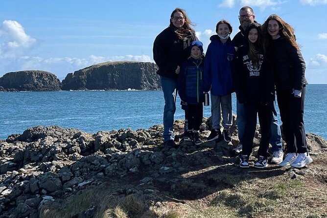 Luxury Giants Causeway Tour in Mercedes + FREE Belfast Mural Tour - Dunluce Castle gives the day its ruins