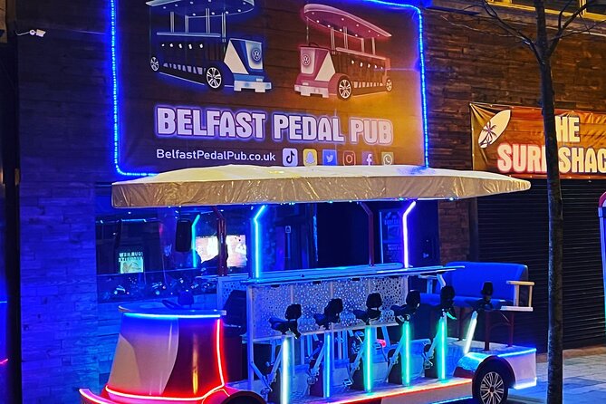 Luxury Party Bike Tour of Belfast City (Individual Seat) - The guide keeps a short route from feeling empty