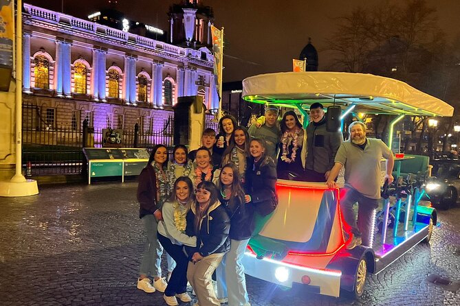 Luxury Party Bike Tour of Belfast City (Individual Seat) - Physical effort, seating, and weather