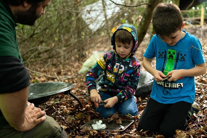 Muddy Tots Go Wild Forest School Ballynahinch County Down - A forest school reached by a short woodland walk