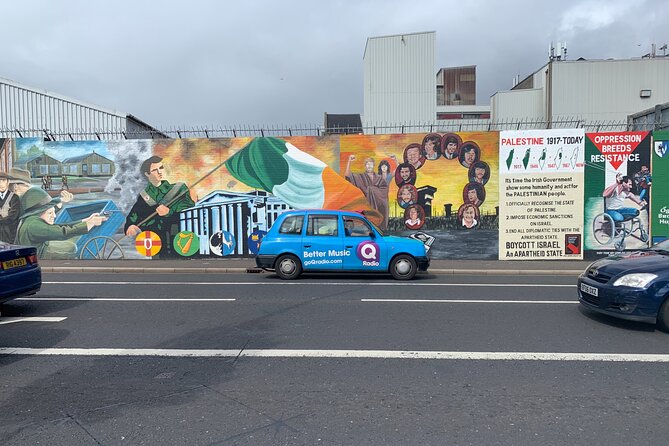 Original Drivers Belfast Taxi/Cab Tour 2 hour private adventure - Clonard Monastery and quiet peace work