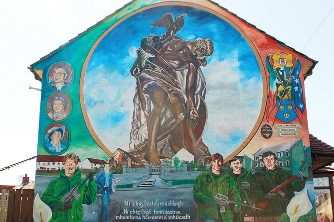 Original Private Belfast Troubles and Peace Cab/Taxi Tour 2 Hours - Crossing to the Shankill Road
