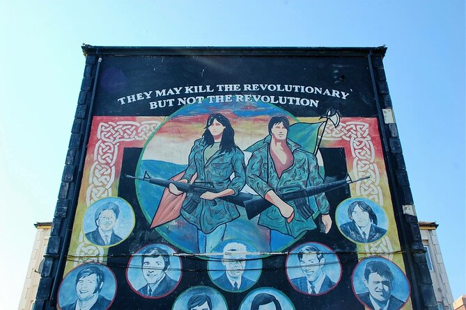 Private Belfast Troubles Cab Tour Adventure 2hrs Personal Guide - St Peter’s Cathedral and the Falls district
