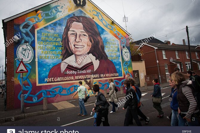 Private Driver Guided Day Tour of Belfast - Bobby Sands mural and Republican Belfast