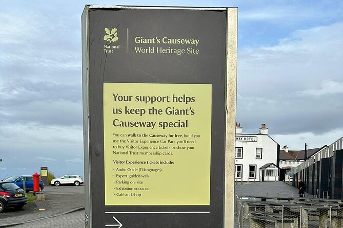 Private Giant's Causeway Tour including Game of Thrones Sites - Bushmills Distillery and the cost of a longer visit