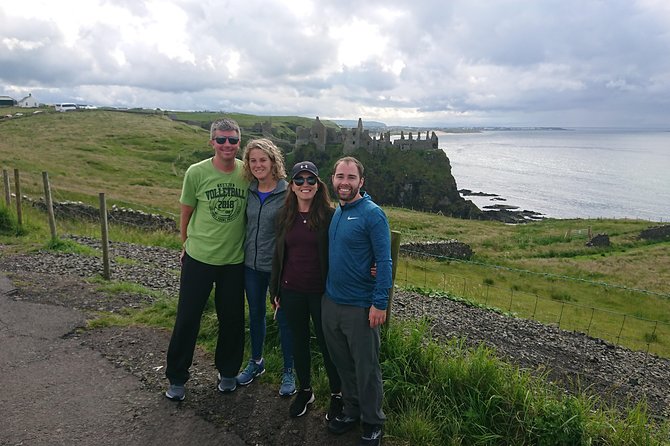 Private Giants Causeway Express Tour - Dunluce Castle above the Atlantic