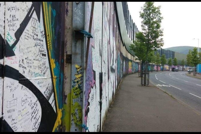 Private Political History & Murals Tour Belfast - The Peace Wall, where history becomes personal