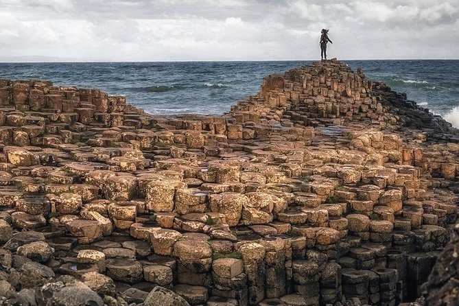 (Small Group) Shore Tour from Belfast: Giant's Causeway and Belfast Day Trip - The walk down to the basalt columns