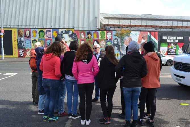 World Famous Private Belfast Troubles Taxi Cab Tour 2 Hour - The International Mural Wall on Divis Street